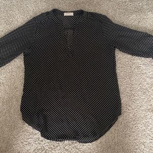 POLKA DOT BLOUSE